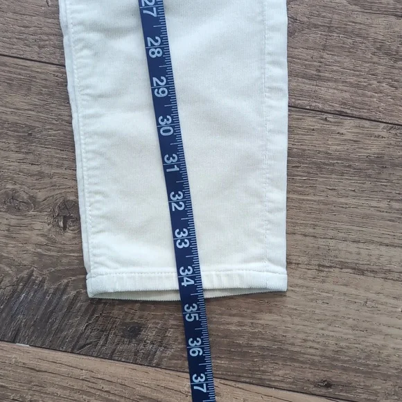 Adriano Goldschmied Moto Stevie ankle pants, mid-rise slim straight corduroy 26R - Picture 5 of 16